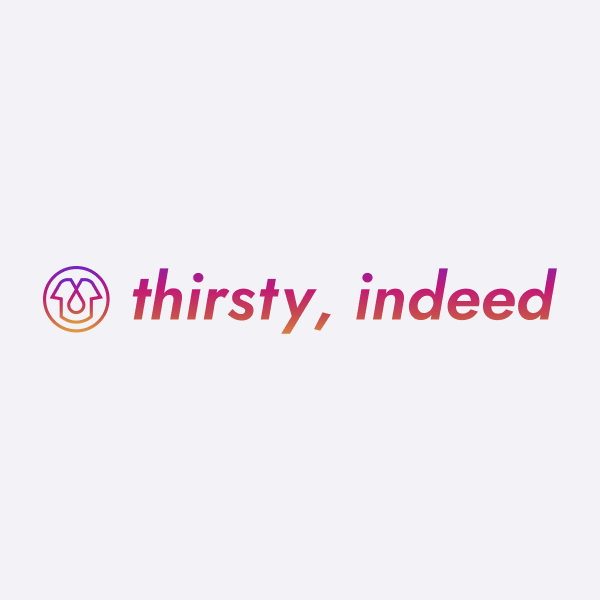 Image of Thirsty, Indeed's logo
